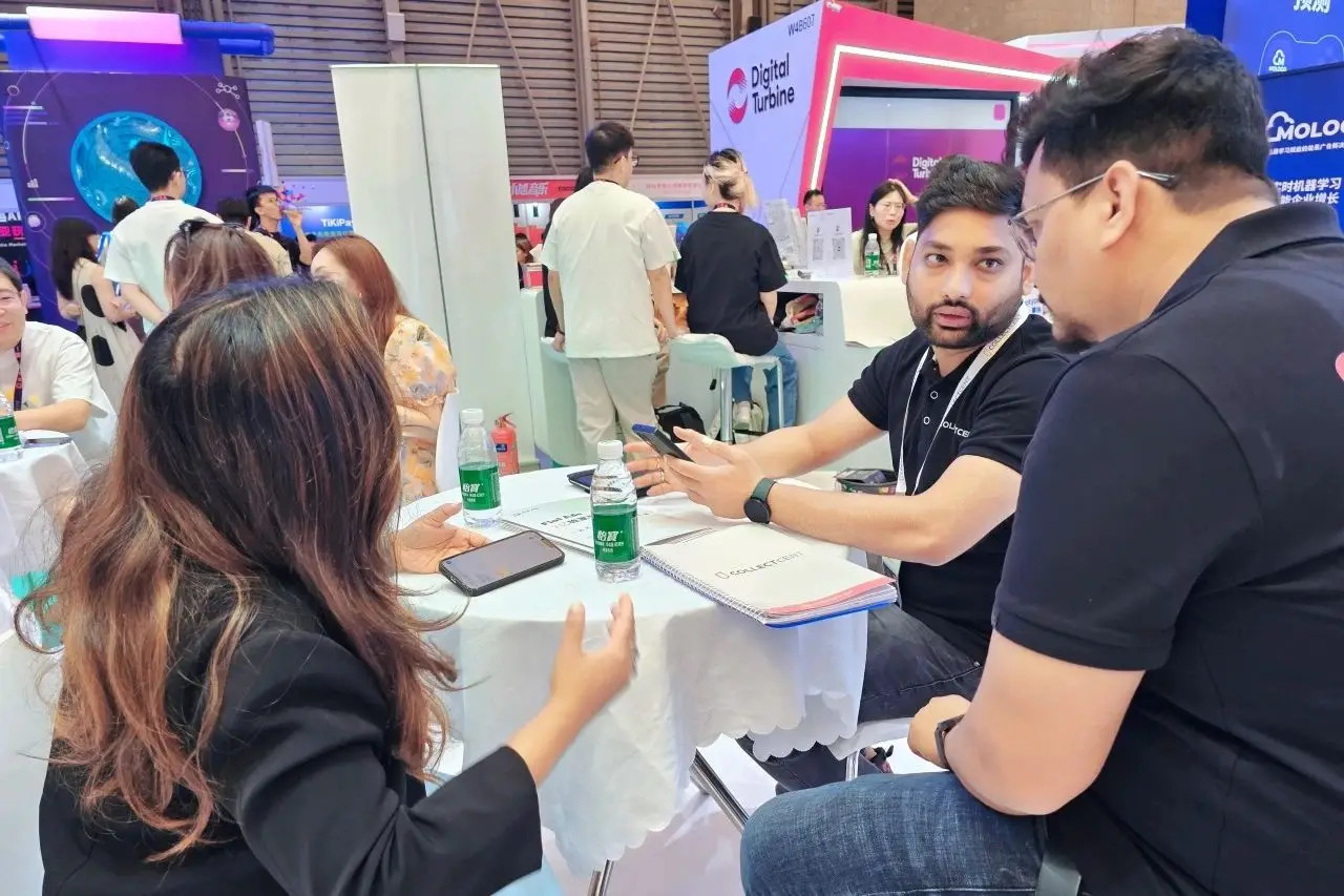 Flat Ads Booth Attracts Much Attention at ChinaJoy